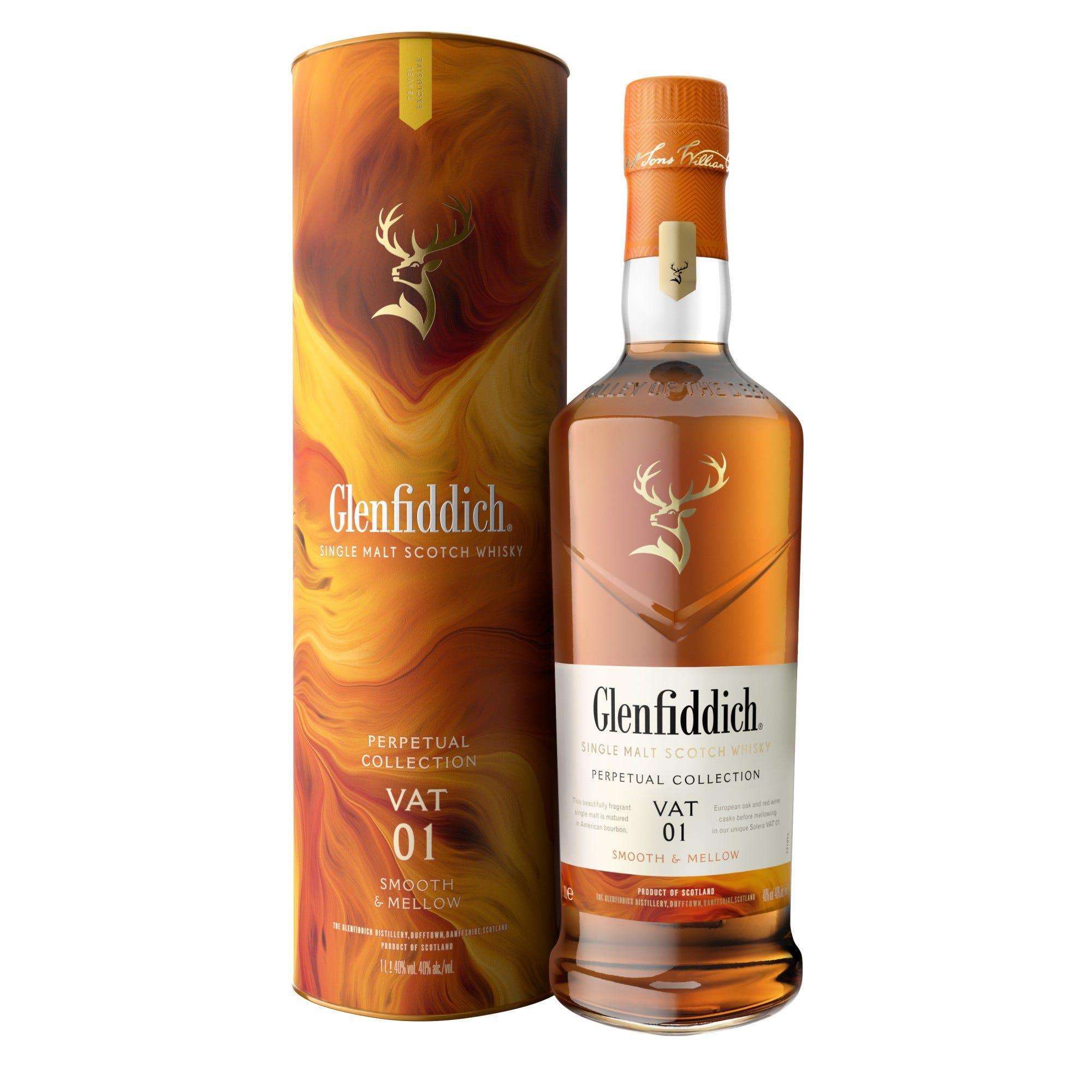 ウイスキー Glenfiddich VAT 01 & 02 Viskis Glenfiddich Perpetual Collection Vat 01 - Anereta