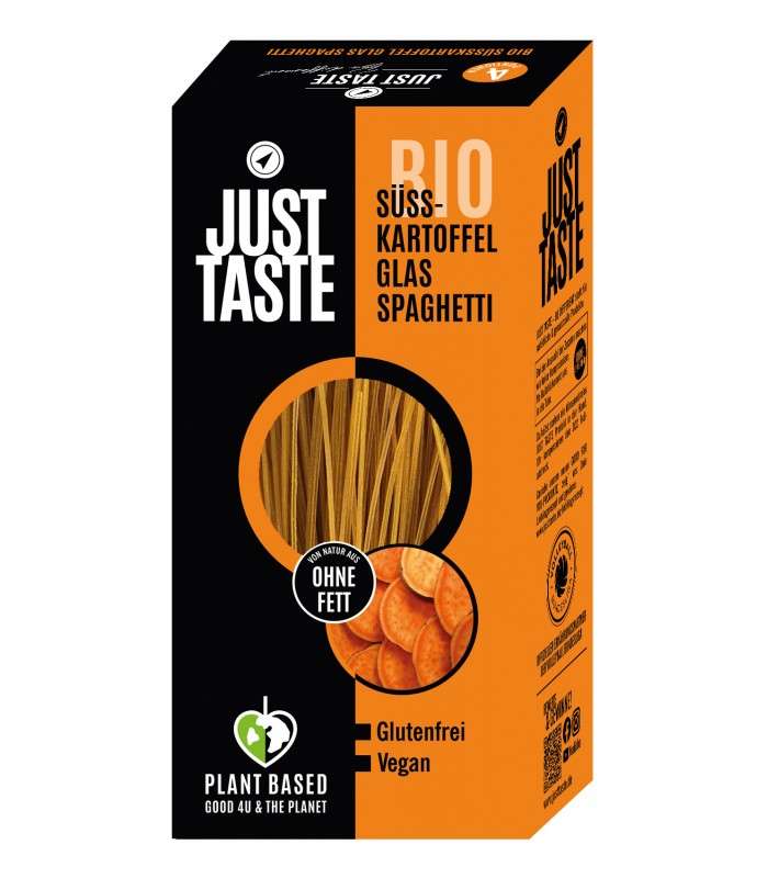 Saldžių bulvių Capellini makaronai Just Taste