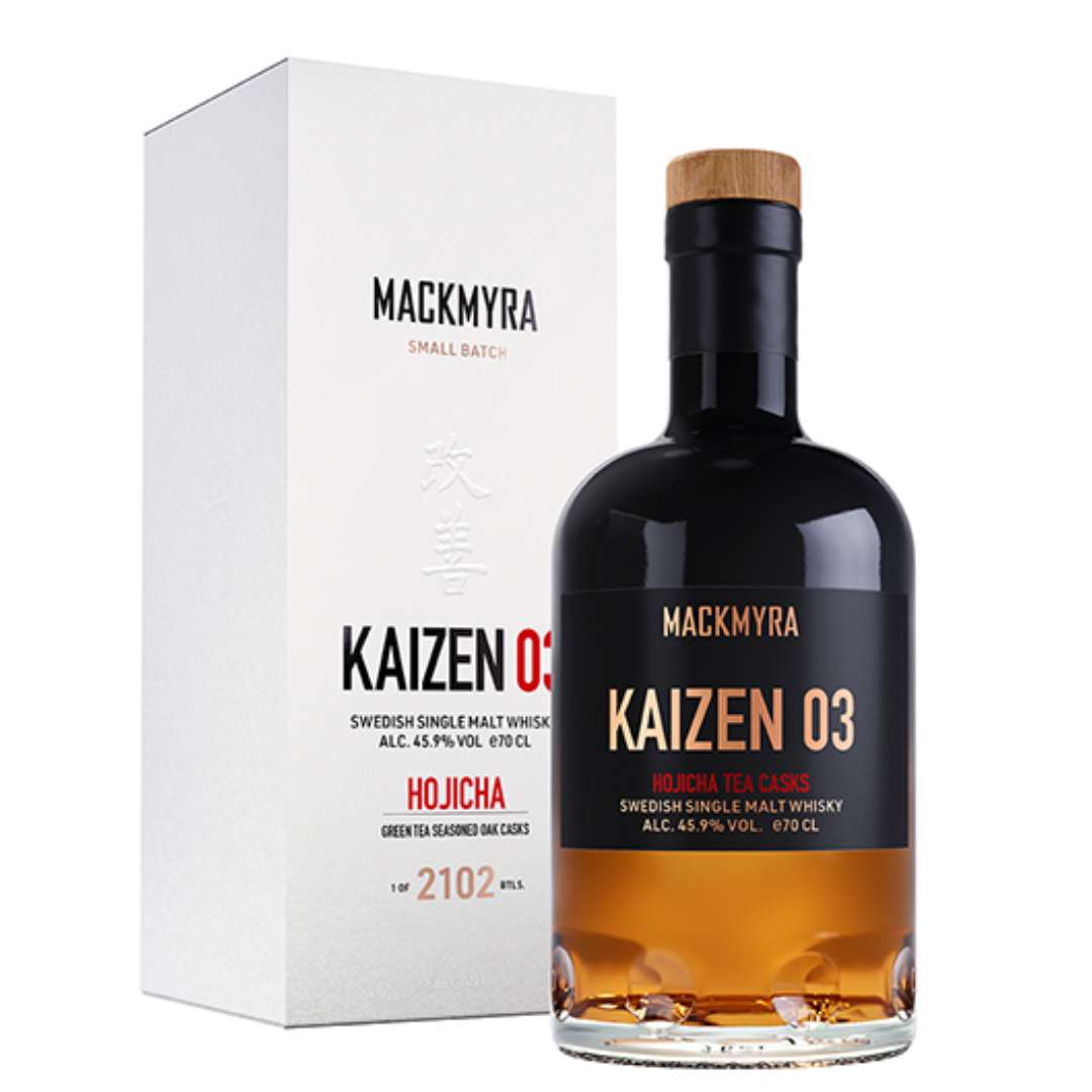 Viskis Mackmyra Kaizen 03 – Hojicha