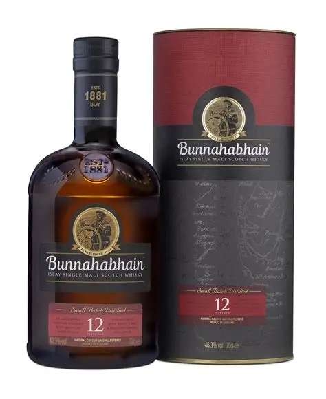 Viskis Bunnahabhain 12 Years Old Islay Single Malt Scotch Whisky