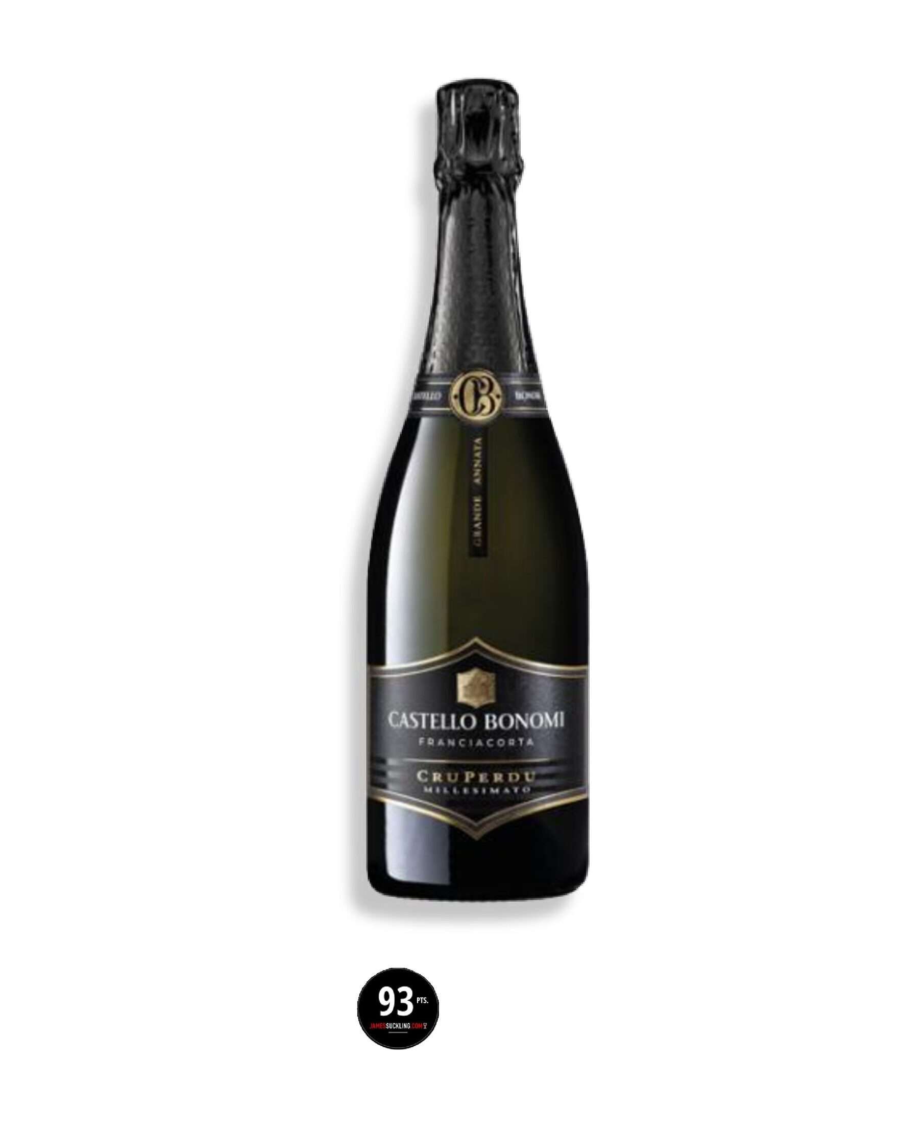 Putojantis vynas Castello Bonomi Franciacorta CruPerdu Grande Annata 2019 Extra Brut DOCG